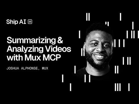 Summarizing & analyzing videos with Mux MCP