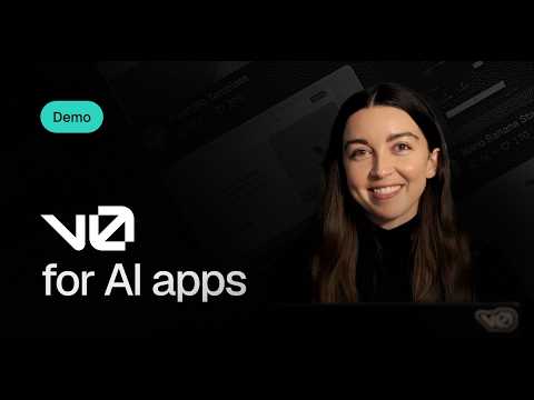v0 for AI Apps | Demo